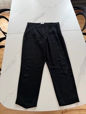 Babaton Black Straight-Leg Dress Pants